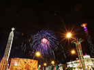 Victory Day fireworks in Minsk