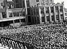 Victory celebrations in Minsk, 1945. Photo by BelTA