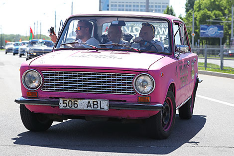 The international festival of vintage cars Retro Minsk 2018