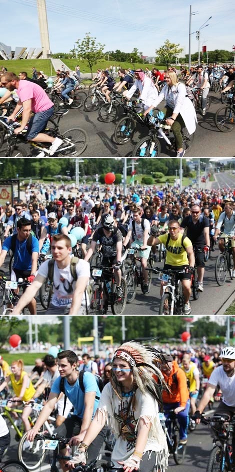 约2万名自行车运动员参加了2018年 