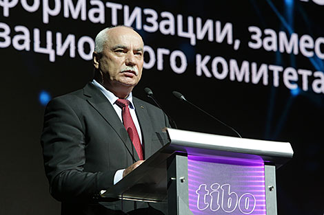 Belarus’ Communication and Informatization Minister Sergei Popkov 