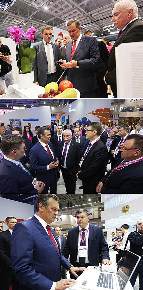 Belarus Vice Premier Anatoly Kalinin attends TIBO 2018