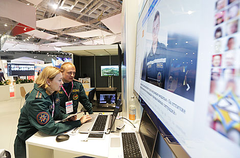 Stand of the Belarusian Emergencies Ministry at TIBO 2018