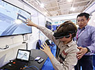 TIBO 2018: visitors test visual and augmented reality headsets