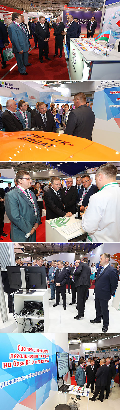 Премьер-министр Беларуси Андрей Кобяков посетил выставку 