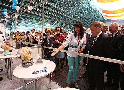 Прэм'ер-міністр Беларусі Андрэй Кабякоў наведаў WorldSkills Belarus 2018