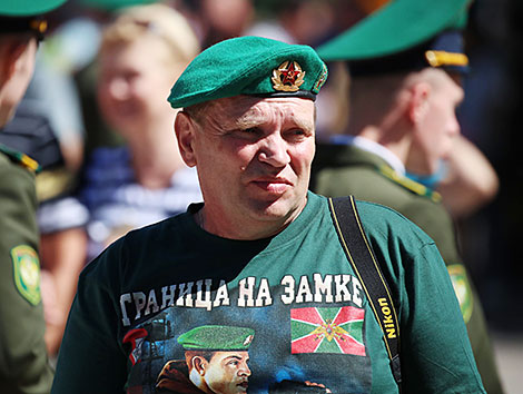 Дзень пагранічніка ў Мінску