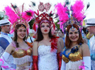 Theatrical parade in Grodno