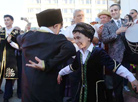 Theatrical parade in Grodno