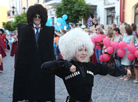 Theatrical parade in Grodno