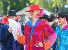 Theatrical parade in Grodno 