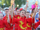 Theatrical parade in Grodno