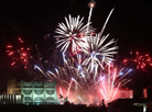 Fireworks to mark the Festival of National Cultures in Grodno