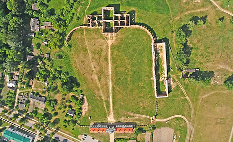 Ruzhany Palace from up high
