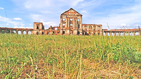 Sapieha family palace in Ruzhany