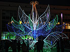 A lily, the symbol of Novopolotsk, beautifies the city on its 60th birthday