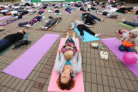 Yoga Day in Minsk