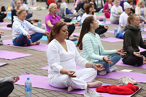 Yoga Day in Minsk