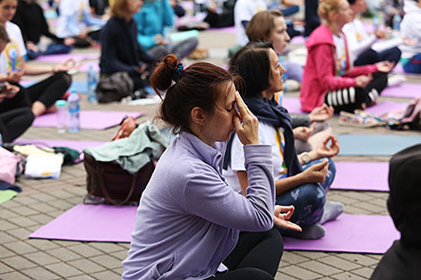 Yoga Day in Minsk