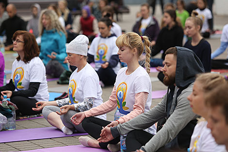 Yoga Day in Minsk