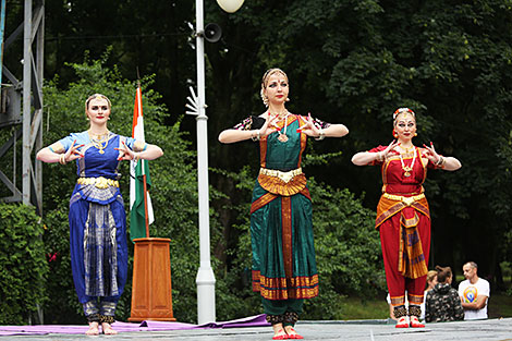 International Yoga Day in Minsk