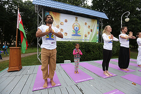 Yoga Day in Minsk