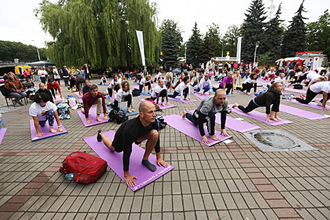 Yoga Day in Minsk