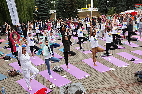 Yoga Day in Minsk