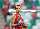 Belarusian shot putter Aliona Dubitskaya