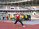 Men’s Javelin Throw. Pavel Mialeshka (Belarus)