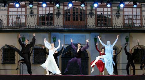 Bolshoi Theater performs in Nesvizh