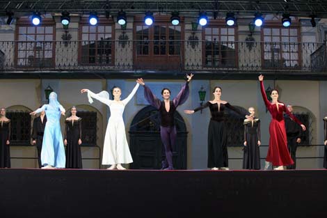 Bolshoi Theater performs in Nesvizh