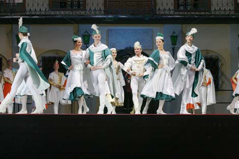 Bolshoi Theater performs in Nesvizh