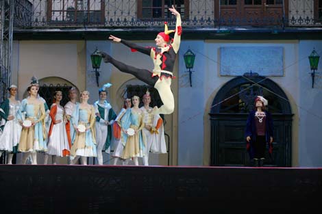 Bolshoi Theater performs in Nesvizh