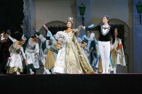 Bolshoi Theater performs in Nesvizh