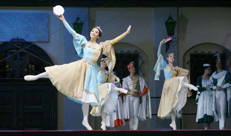 Bolshoi Theater performs in Nesvizh