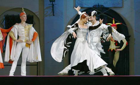 Bolshoi Theater performs in Nesvizh