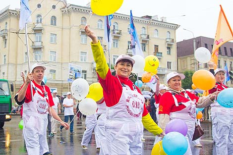 Святочнае шэсце ў Магілёве
