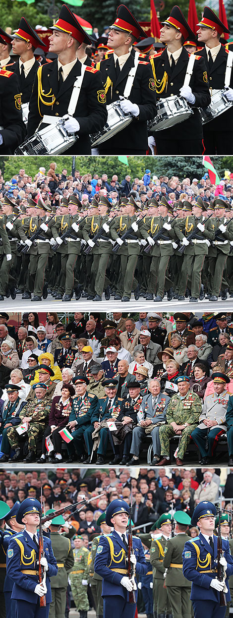Торжественный парад в честь Дня Независимости в Минске