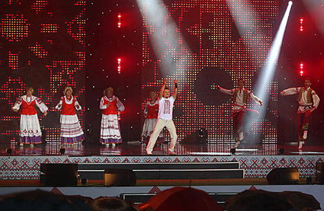 The musical Native Land at the Kupala Night Festival in Alexandria