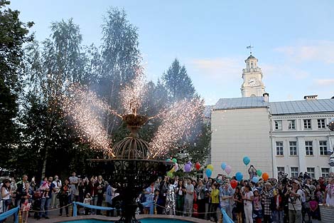 Церемония жеребьевки юных участников 