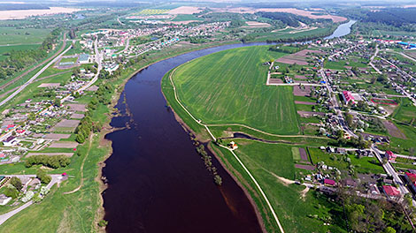 Река Днепр в Витебской области