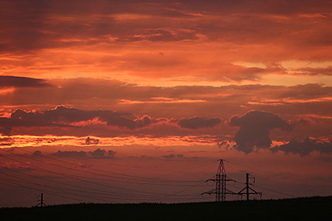 Закат в Гродненском районе