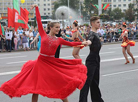 Youth Art Parade at Slavianski Bazaar in Vitebsk 