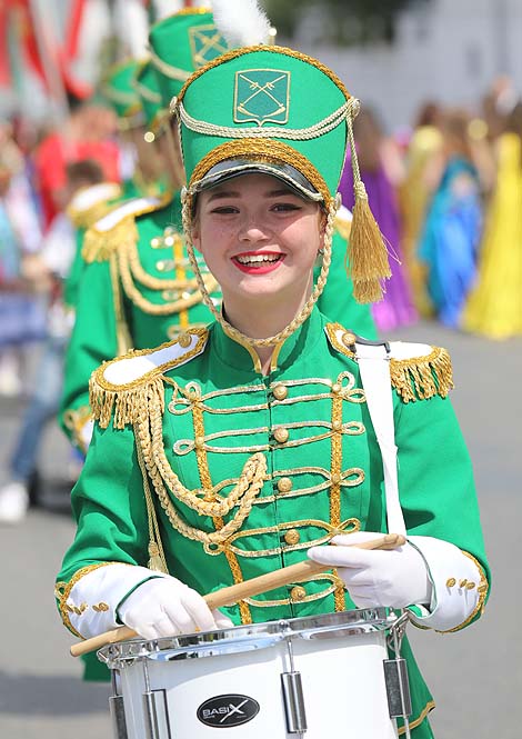 Youth Art Parade at Slavianski Bazaar in Vitebsk 