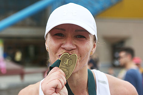 Полька Каролина Васниевска показала лучший результат на марафоне дружбы 