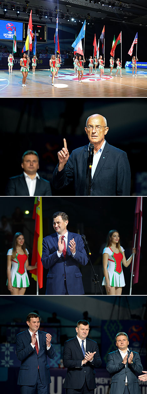 Открытие чемпионата мира-2018 по баскетболу среди девушек в Минске