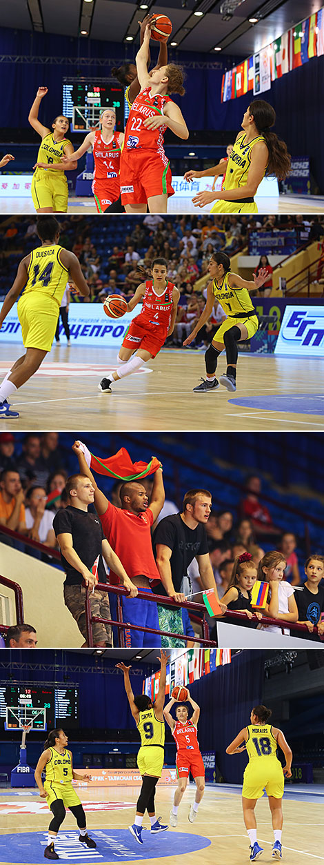 Чемпионат мира-2018 по баскетболу среди девушек: Беларусь – Колумбия (79:75) 