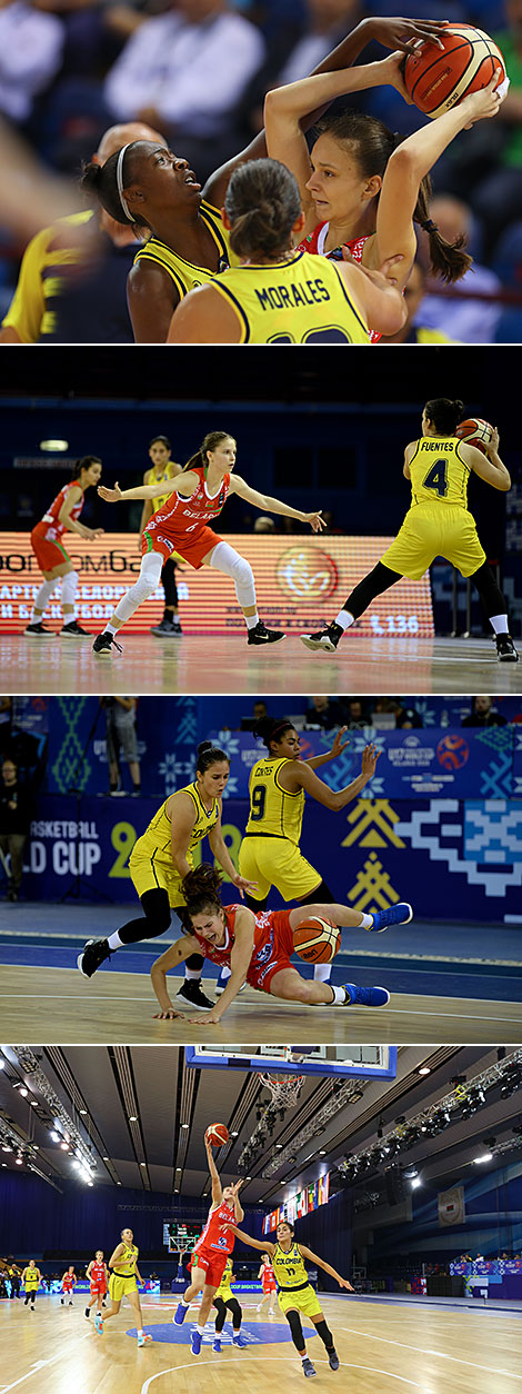 Чемпионат мира-2018 по баскетболу среди девушек: Беларусь – Колумбия (79:75) 