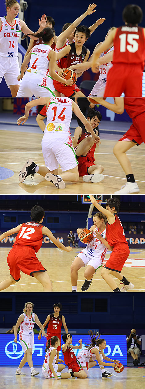 Чемпионат мира-2018 по баскетболу среди девушек: Беларусь – Япония (52:104)